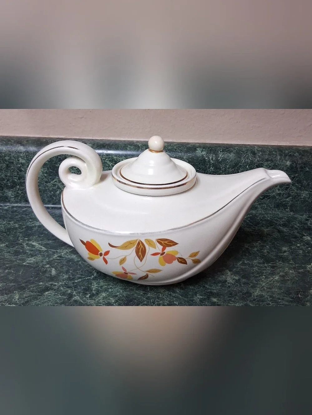 Vintage Hall China Autumn Leaf 